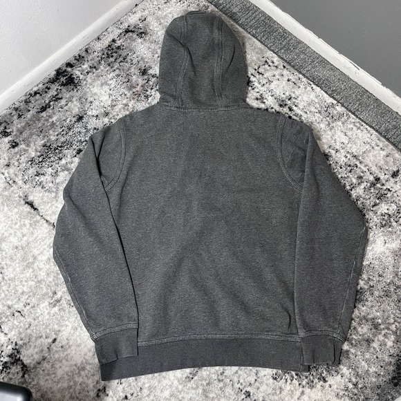 Nike Men's Embroidered Swoosh Pullover Hoodie Men's Size Medium, Grey - Picture 4 of 6